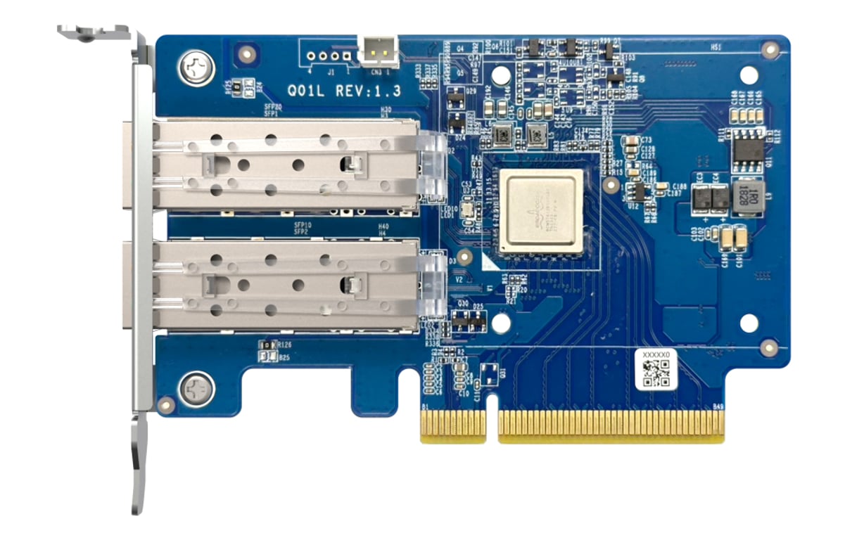 QNAP QXG-10G2SF-NXE karta sieciowa Wewnętrzny Włókno 10 Mbit/s