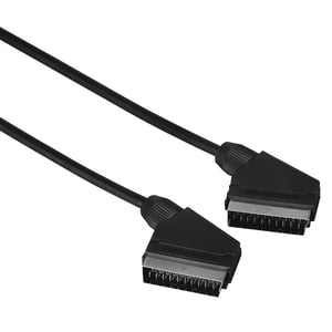 Hama 00205081 SCART-kabel 1,5 m SCART (21-polig) Svart
