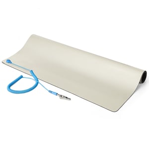 StarTech LG-ANTI-STATIC-MAT Antistatikmatte Beige Polyvinylchlorid (PVC) 1 Stück