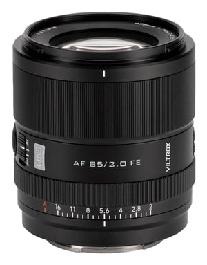 VILTROX AF 85mm F2.0 EVO Obiektyw pełnoklatkowy Czarny