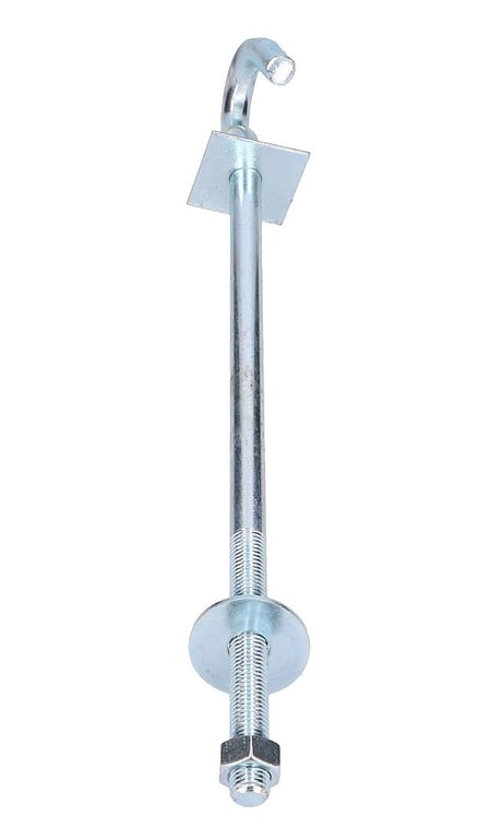 Extralink Śruba hakowa do wieszania uchwytów odciągowych 12/350mm