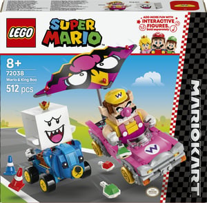 LEGO Super Mario Mario Kart™ — Wario i King Boo