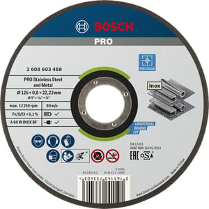 Bosch 2 608 603 488 angle grinder accessory: Cutting disc