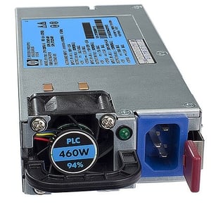 HPE 660184-001 460 W Power Supply Module, Black, Silver