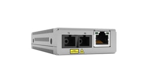 Allied Telesis AT-MMC200LX/SC-960 100 Mbit/s Network Converter, Gray