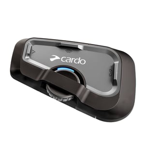 Cardo FRC4X003 4-channel motorcycle intercom, 1200 m, Black