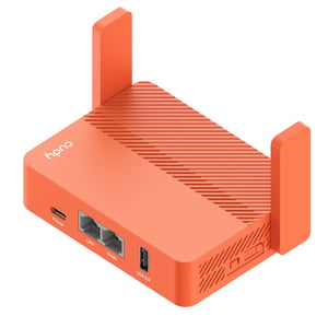 Cudy AC1200 Fast Ethernet Wireless Router, Orange