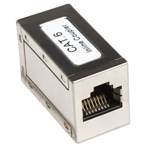 Techly IWP-ADAP-C6/ST Cat6-Netzwerk-Anschlussdose, silberfarben