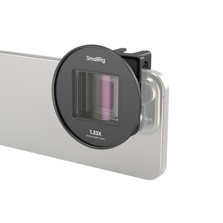 SmallRig 4590 obiektyw do aparatu Smartfon Soczewka anamorficzna Czarny
