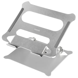 Hama 00053044 Laptop-Ständer Notebook-Halterung Silber 39,1 cm (15,4")