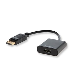 Savio CL-55/B DisplayPort-zu-HDMI-Adapter, 0,2 m, DisplayPort