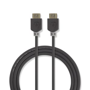 Nedis CVBW34000AT100 kabel HDMI 10 m HDMI Typu A (Standard) Antracyt