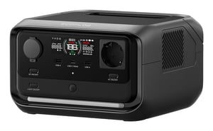 EcoFlow River 3 Plus bärbar strömstation med litium-järn-fosfat-batteri (LiFePO4), 4,7 kg