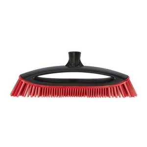 Vileda 173814 Kehrzubehör Besenbürste Schwarz, Rot