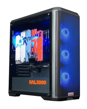 HAL3000 PCHS2581 PC Intel® Core™ i5 i5-10400F 16 GB DDR4-SDRAM 1 TB SSD NVIDIA GeForce RTX 3050 Windows 11 Home Midi Tower Czarny