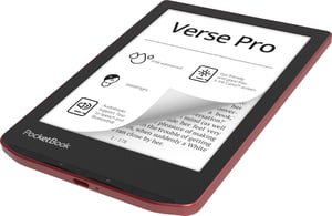 PocketBook Verse Pro czytnik e-booków Ekran dotykowy 16 GB Wi-Fi Czarny, Czerwony