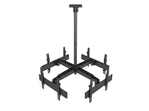 Equip 650372 Halterung für Informationstafeln 165,1 cm (65") Schwarz
