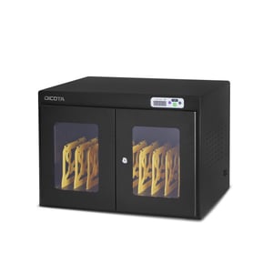 DICOTA D31897 Organizers for Charging Station Plastic, Black Steel