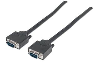 Manhattan 311731 VGA-Kabel 1,8 m VGA (D-Sub) Schwarz