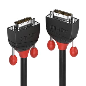 Lindy 36258 kabel DVI 5 m DVI-D Czarny