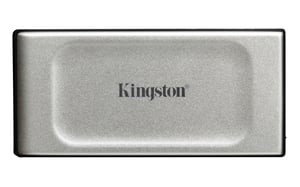Kingston Technology XS2000 2 TB USB Typ C 3.2 Gen 2 (3.1 Gen 2) Schwarz, Silber