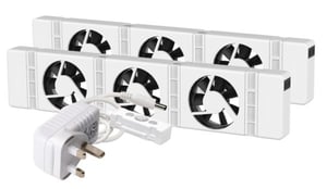 SpeedComfort Duo Set Vit Fläkt