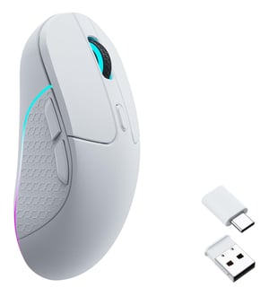 Keychron M3 myszka Gaming Po prawej stronie RF Wireless + Bluetooth Optyczny 26000 DPI