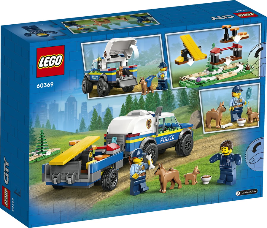 LEGO City Szkolenie psów policyjnych w terenie