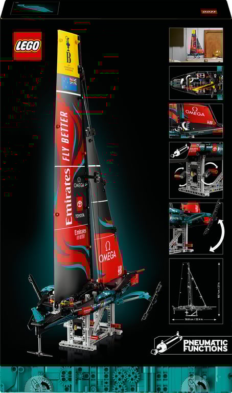 фото Блоковий конструктор LEGO Technic Яхта Emirates Team New Zealand AC75 (42174)