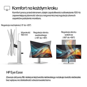 HP Monitor Pro seria 7 FHD – 724pf, 23,8″