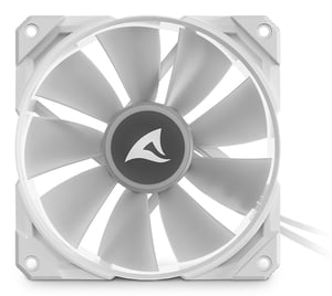 Sharkoon F50 PC-Gehäuse, 12-cm-Lüfter, Grau, Weiß
