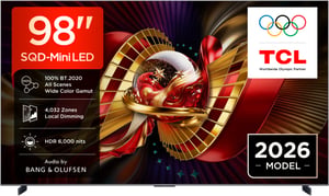 TCL C8L 98C8L Telewizor 2,49 m (98") 4K Ultra HD Smart TV Wi-Fi Czarny 6000 cd/m²