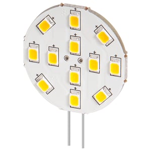 Goobay 30589 Energy-Saving Lamp, Cool White 6500 K, 2 W, G4 E