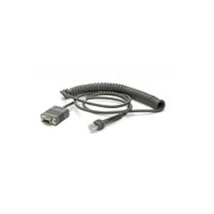 Zebra CBA-RF3-C09ZAR kabel równoległy Czarny 2,8 m RS232 DB9