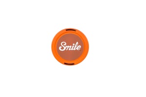 Smile 70's Home Objektivschutz für Digitalkameras, 5,2 cm, orange