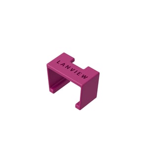 Lanview LVT-SC-M kabelmärkning Lila Plast 150 mm 20 st.