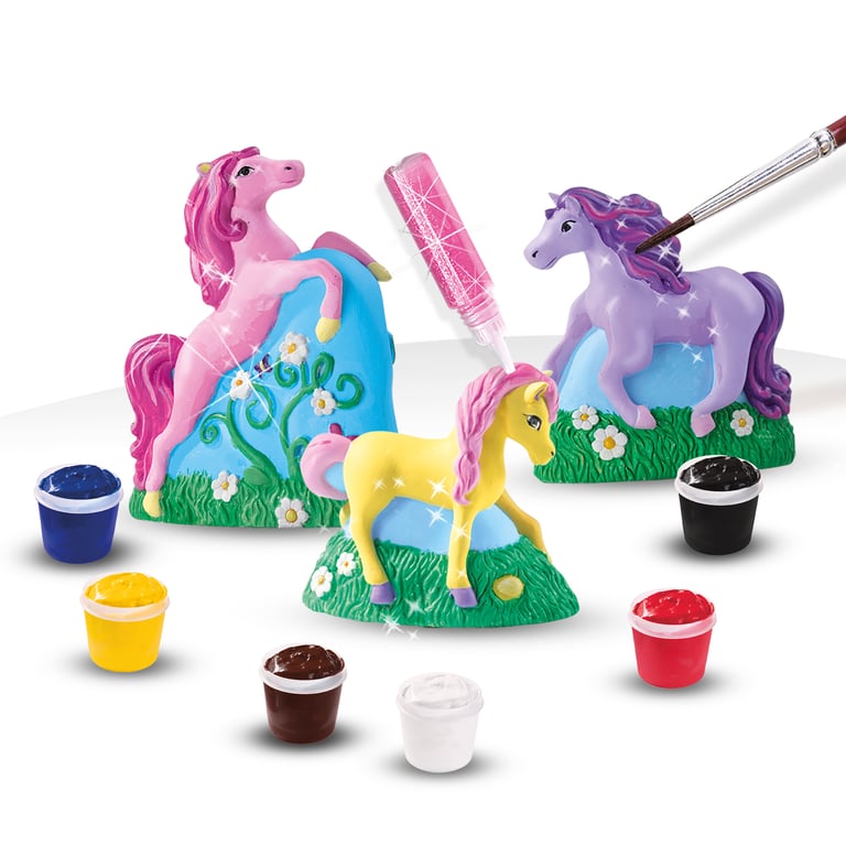 SES Creative Casting & painting horses