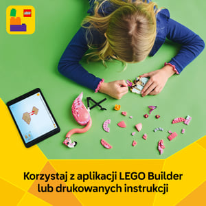LEGO Creator Dzikie zwierzęta: różowy flaming
