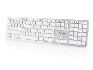 BLOW BK104 tangentbord Medföljande mus Universell Bluetooth QWERTY Engelska Silver