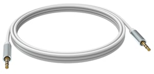 Vision TC 3M3.5MMP 3 m 3.5 mm Audio Cable, White