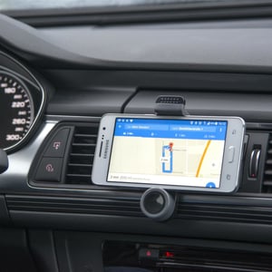 4smarts Snapclip Telefon komórkowy/Smartfon, Nawigacja Czarny