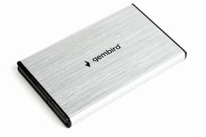 Gembird EE2-U3S-3-S Hard Drive Enclosure Silver 2.5" HDD Enclosure