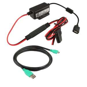 RAM Mounts RAM-GDS-CHARGE-MUSB-V7B1U ładowarka do urządzeń przenośnych Czarny, Czerwony, Turkusowy DC Automatyczna