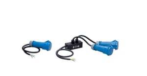 Eaton CBLOUT10X2 Netzkabel Schwarz, Blau IEC 309