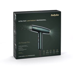 BaByliss Air Power Pro suszarka do włosów 1700 W Złoto, Zielony