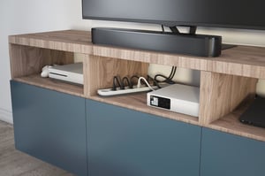 Legrand 049430 rozgałęziacz 2 m 8 x gniazdo sieciowe Wewnętrzna Czarny