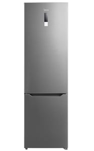 Midea MDRB489FGE02O Kühl-Gefrierkombination, freistehend, 330 l, grau