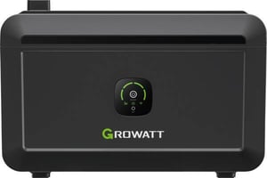 VALE 300992 Solar-Wechselrichter Lithium-Eisen-Phosphat (LiFePO4) Schwarz