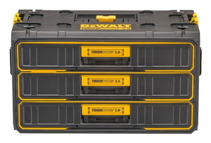 DeWALT DWST08330-1 verktygslåda Verktygsväska Akrylnitril-butadien-styren-kopolymer (ABS) Svart, Gul