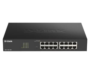 D-Link DGS-1100-16V2 Zarządzany L2 Gigabit Ethernet (10/100/1000) Czarny